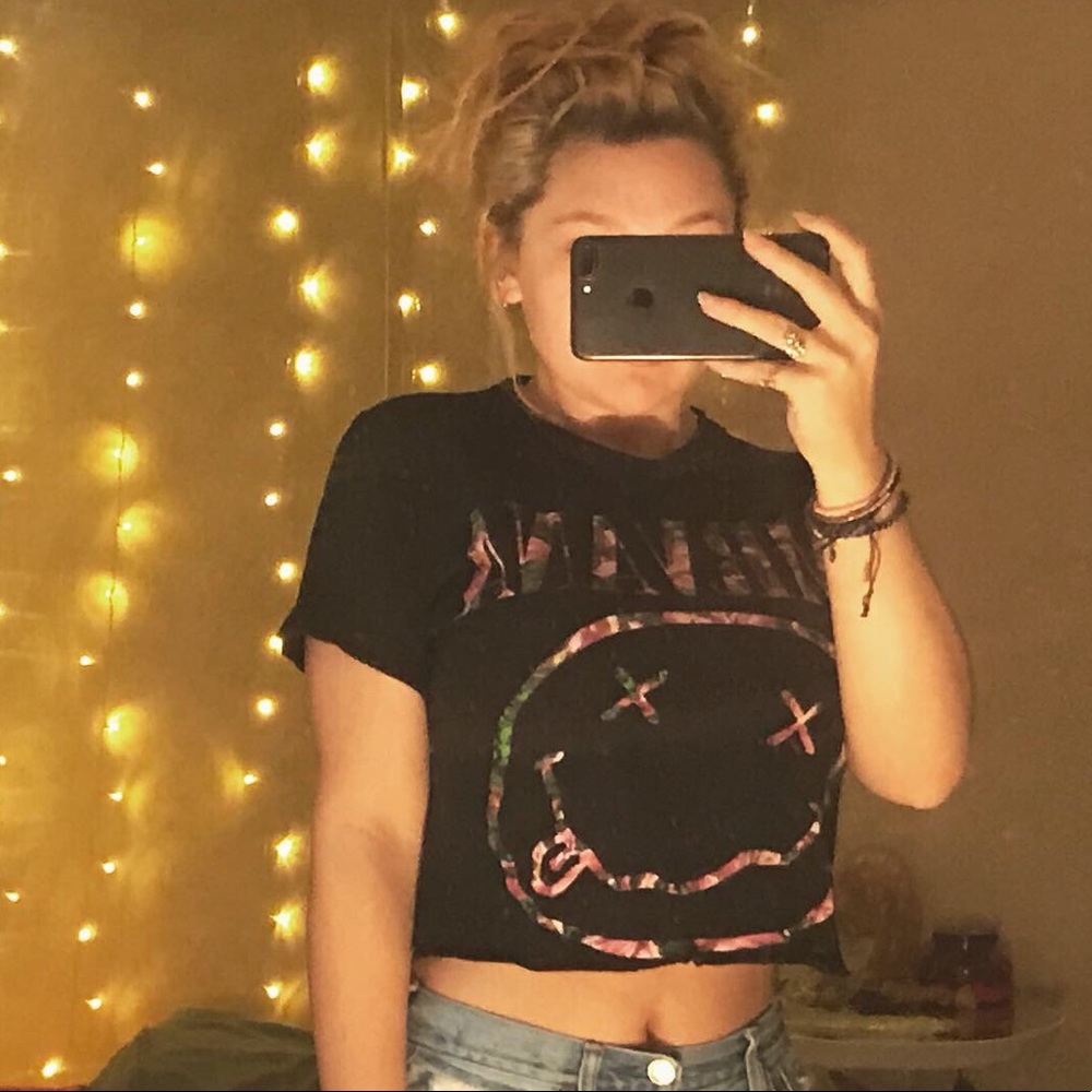 Nirvana crop top